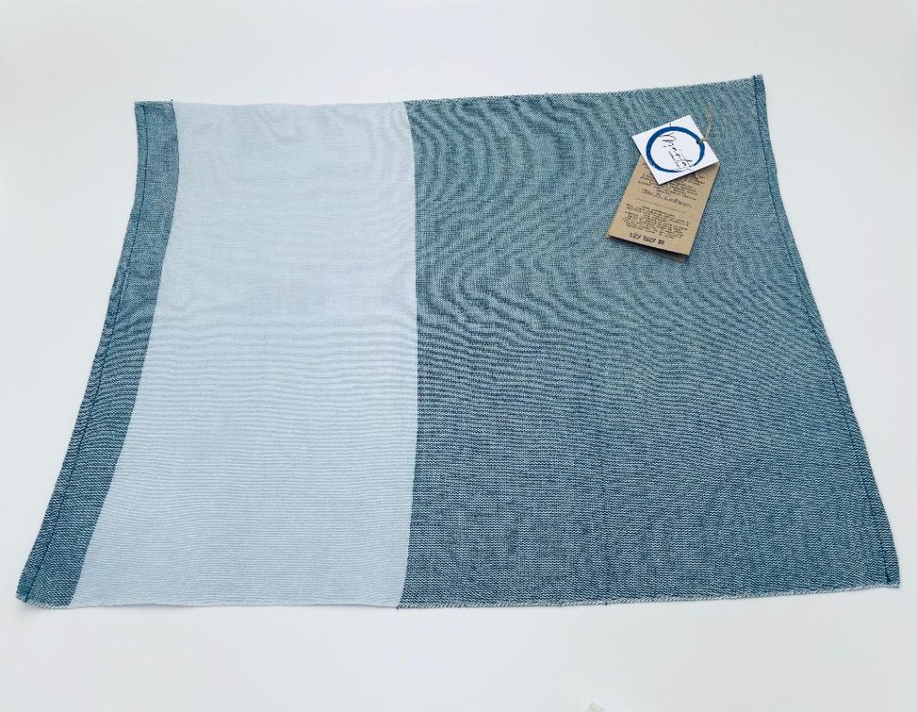 Menta zöld színű csomagoló textil kép 2