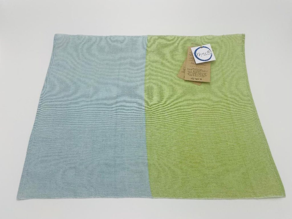 Lime-menta színű csomagoló textil kép 2